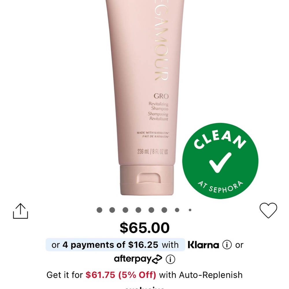 Vegamour GRO Revitalizing Shampoo